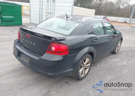 2013 Dodge Avenger Se V6 from USA, damaged, VIN 1C3CDZAG3DN506341
